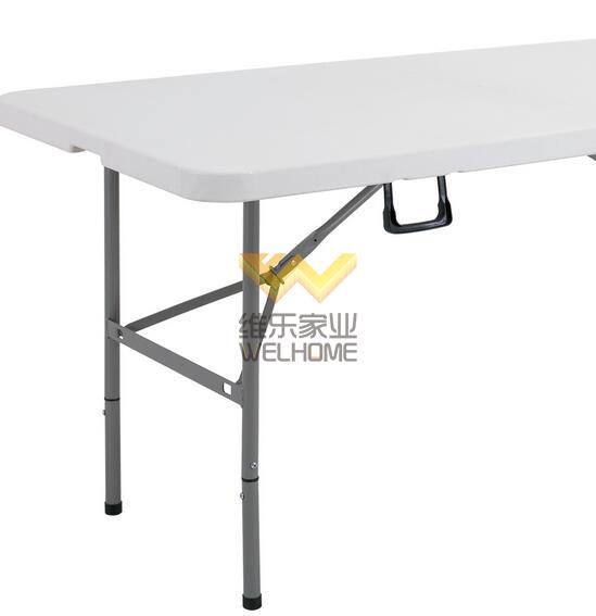 5-FT Rectangular fold in half folding table for event/outdoor activity